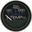 Faria Coral 2 Cylinder Head Temperature Gauge 60120 F wSender 13009