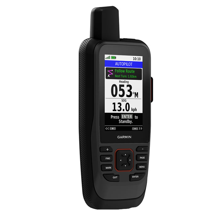 Garmin GPSMAP 86sci Handheld winReach  BlueChart g3 Coastal Charts 0100223602