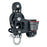 Harken 45mm Single Aluminum Element Fiddle Block wSwivel  150 Cam Cleat 6235