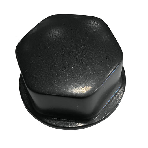 Schmitt Marine Faux Center Nut Black w12  58 M12 Base fCast Steering Wheels CAP030B