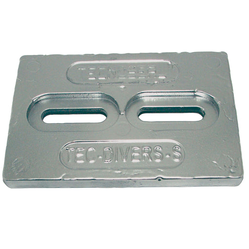 Tecnoseal Mini Aluminum Plate Anode 6 x 4 x 12 TECDIVERSSAL
