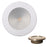 Lunasea ZERO EMI Recessed 35 LED Light  Warm White Blue wWhite Stainless Steel Bezel  12VDC LLB46WB0AWH