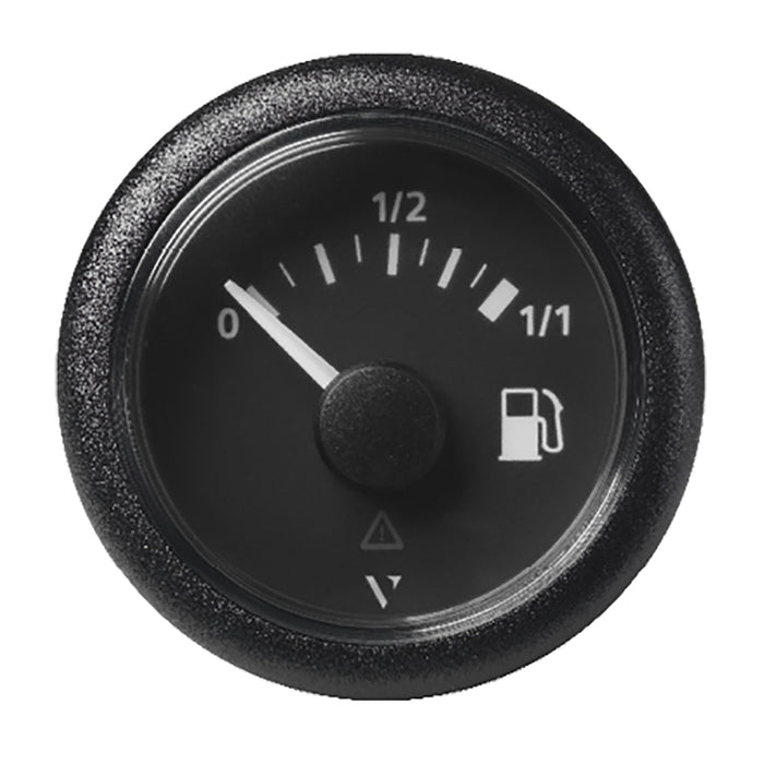 Veratron 52mm 2116 ViewLine Fuel Tank Level Gauge  0 to 11  Black Dial  Round Bezel A2C59514079
