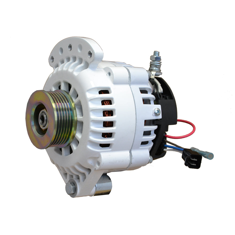 Balmar Alternator 120 Amp 12V 12 Single Foot Single K6 Pulley wIsolated Grounding 621120K6