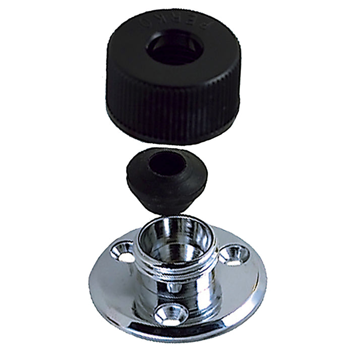 Perko Watertight Cable Outlet f516 Cable Chrome Plated Brass 0424DP0CHR