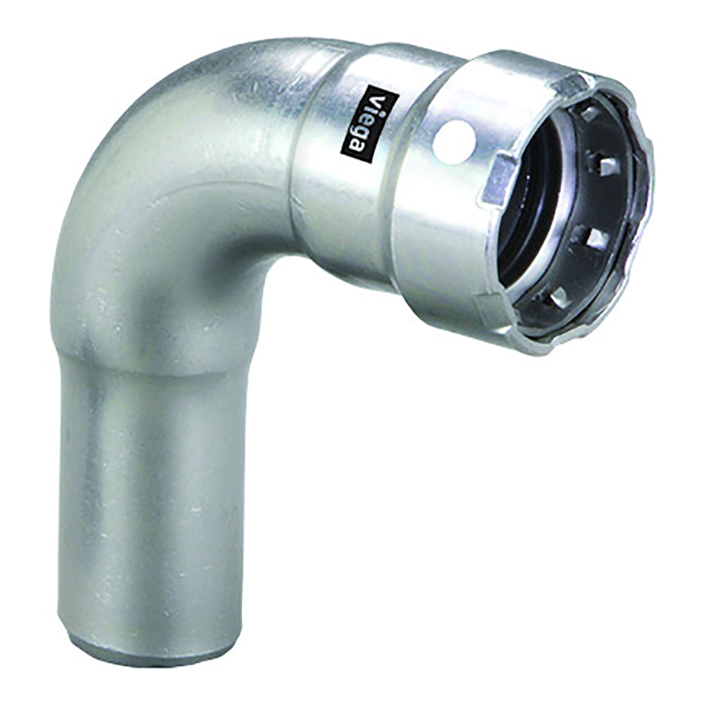 Viega MegaPress 2 90 Stainless Steel 304 Elbow Street  Press Connection  Smart Connect Technology 95050