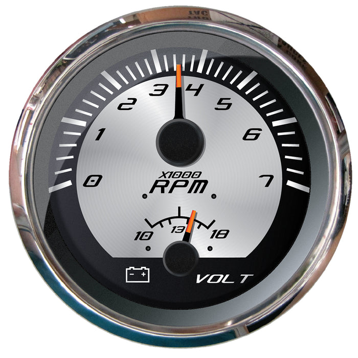 Faria Platinum 4 MultiFunction  Tachometer  Voltmeter 22016