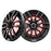 DS18 HYDRO 65 2Way Marine Speakers wRBG LED Lights 300W  Matte Black NXL6BK