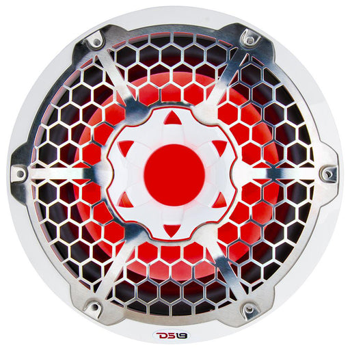 DS18 HYDRO 10 Subwoofer wRGB Lights  600W  White NXL10SUB