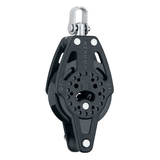 Harken 57mm Carbo Single Ratchet Block wSwivel  Becket 2136