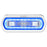 RIGID Industries SRL Series Marine Spreader Light  White Surface Mount  White Light wBlue Halo 51101
