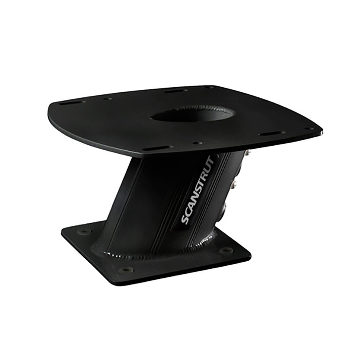 Scanstrut APT15001BLK  Aluminum PowerTower Radar Mount  6 Aft Leaning  Black APT15001BLK