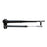 Marinco Wiper Arm Deluxe Black Stainless Steel Pantographic  1217 Adjustable 33032A