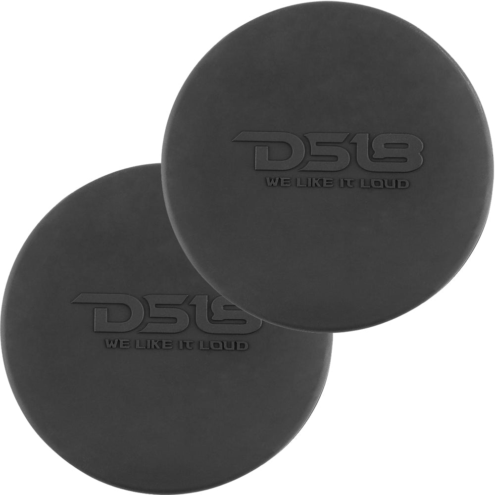 DS18 Silicone Marine Speaker Cover f8 Speakers  Black CS8B