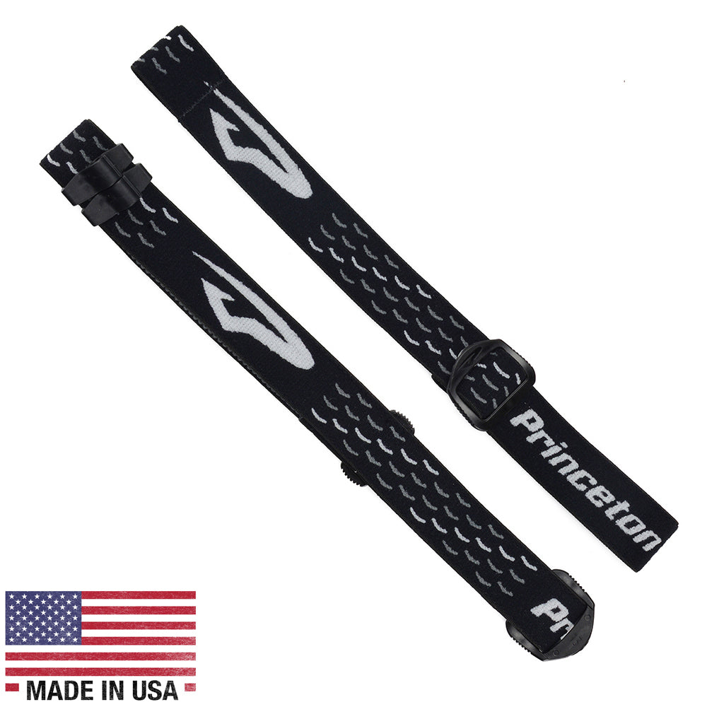 Princeton Tec 1 APEX Head  Crown Strap  Black HLAPXBK