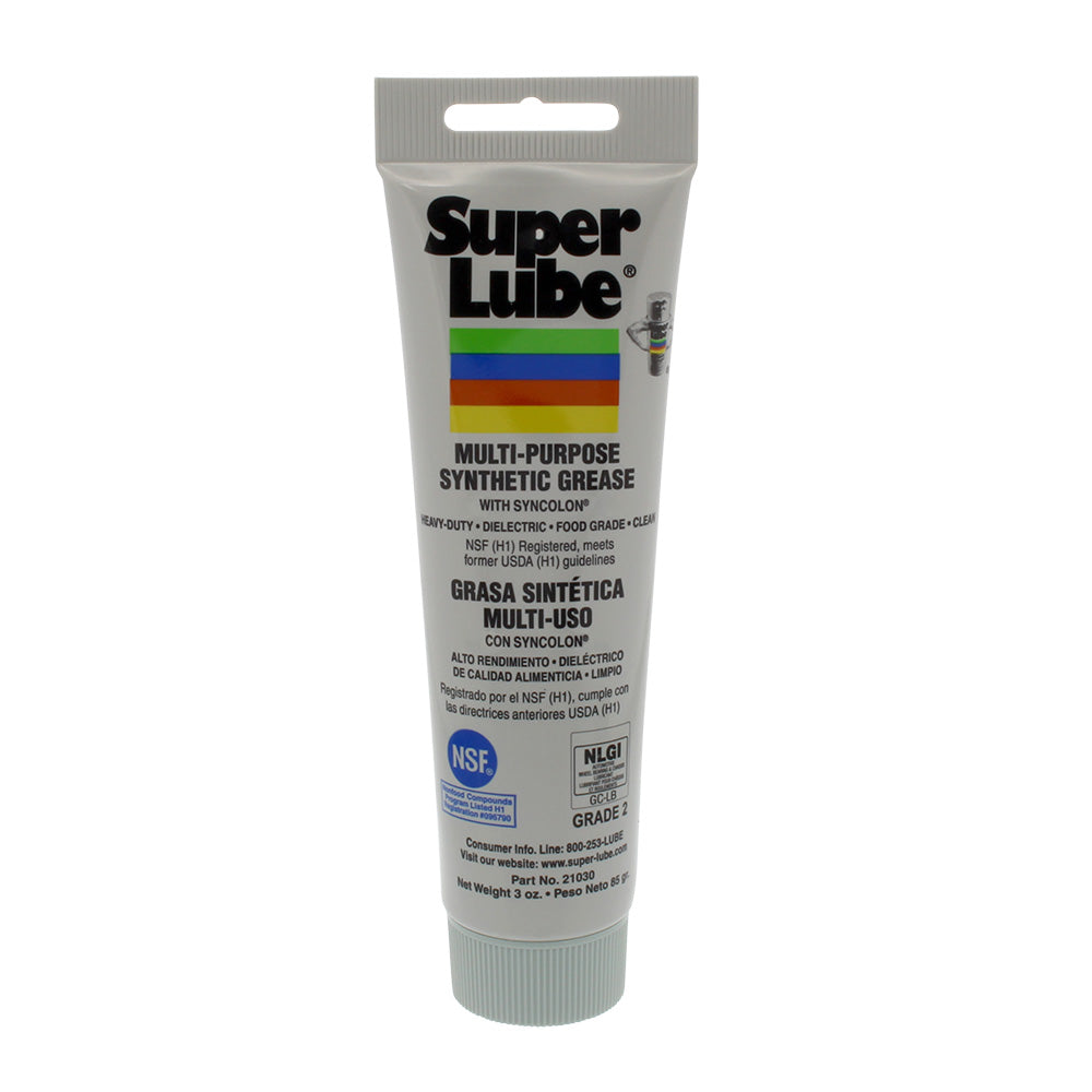 Super Lube MultiPurpose Synthetic Grease wSyncolon  3oz Tube 21030