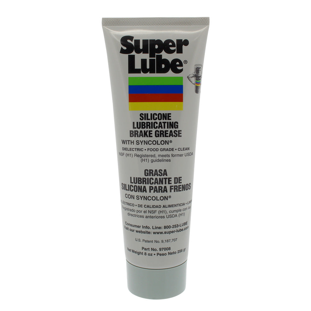 Super Lube Silicone Lubricating Brake Grease wSyncolon  8oz Tube 97008