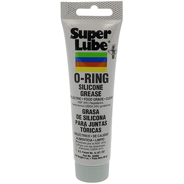 Super Lube ORing Silicone Grease  3oz Tube 93003