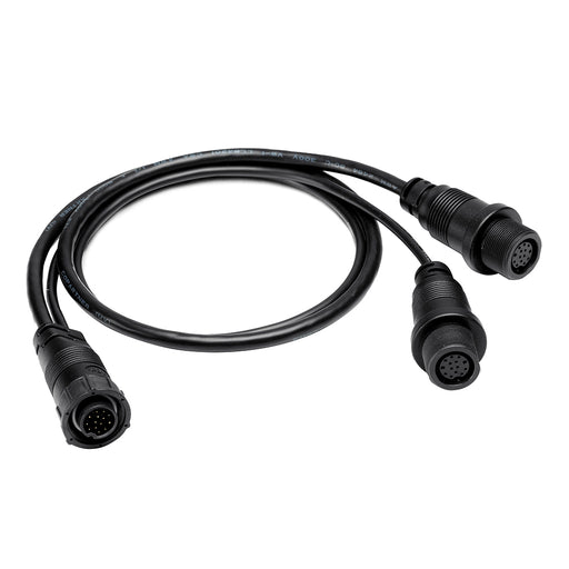 Humminbird 14 M SILR Y  SOLIXAPEX Side Imaging LeftRight Splitter Cable 7201121