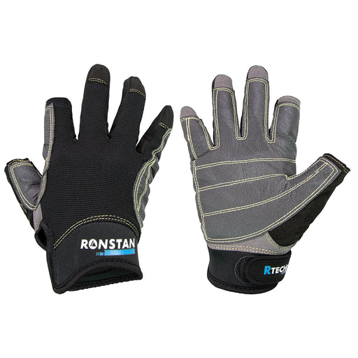 Ronstan Sticky Race Gloves  3Finger  Black  L CL740L
