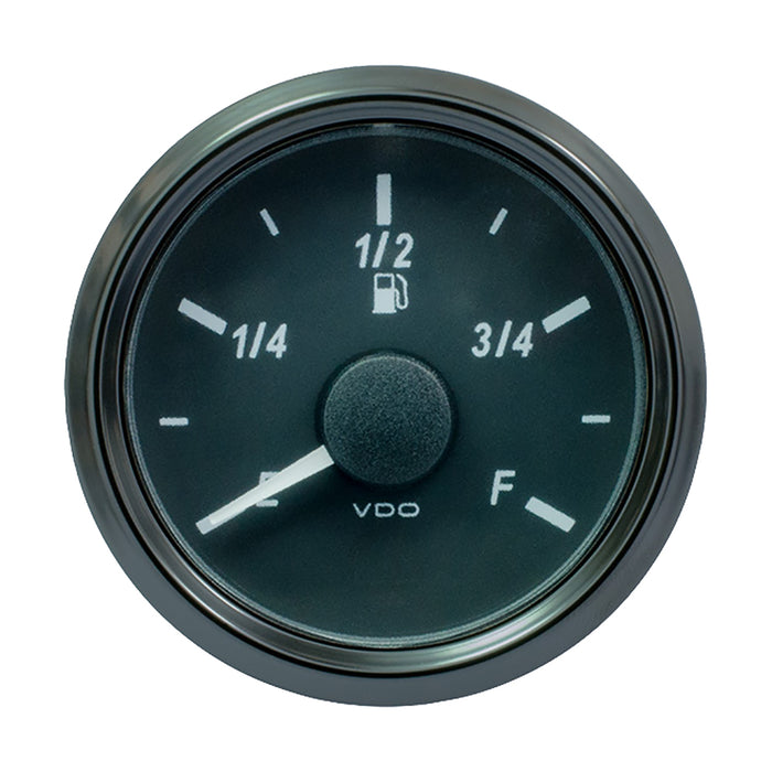 VDO SingleViu 52mm 2116 Fuel Level Gauge  EF Scale 24033 Ohm A2C3833130030