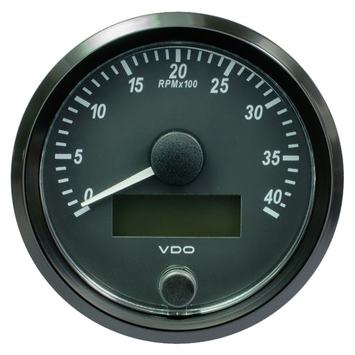 VDO SingleViu 80mm 318 Tachometer  4000 RPM A2C3832990030