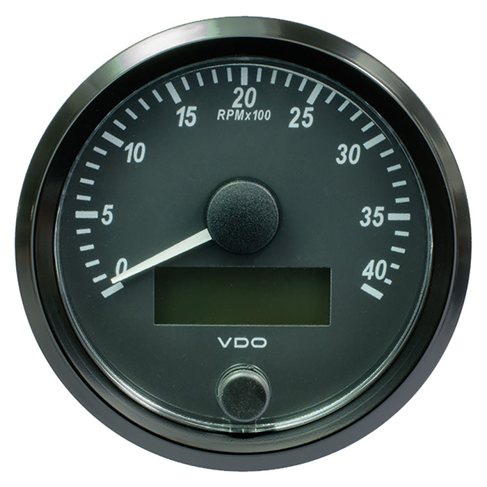 VDO SingleViu 80mm 318 Tachometer  4000 RPM A2C3832990030