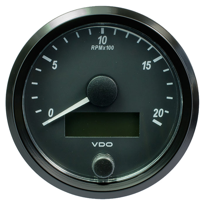 VDO SingleViu 80mm 318 Tachometer  2000 RPM A2C3832960030