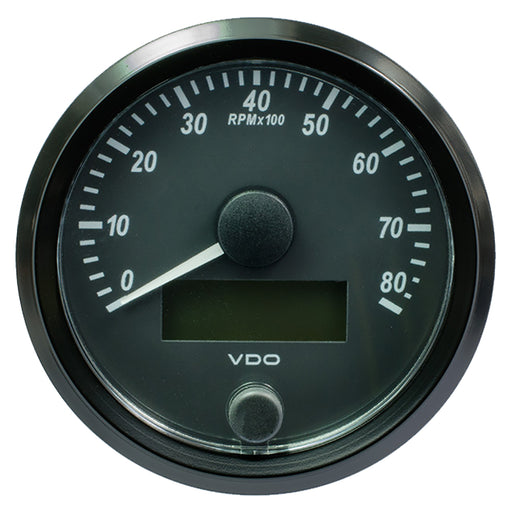 VDO SingleViu 80mm 318 Tachometer  8000 RPM A2C3833020030