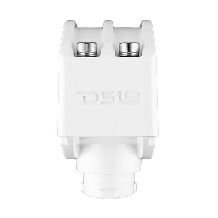 DS18 Hydro ClampMount Adapter V2 fTower Speaker  White CLPX2T3WH