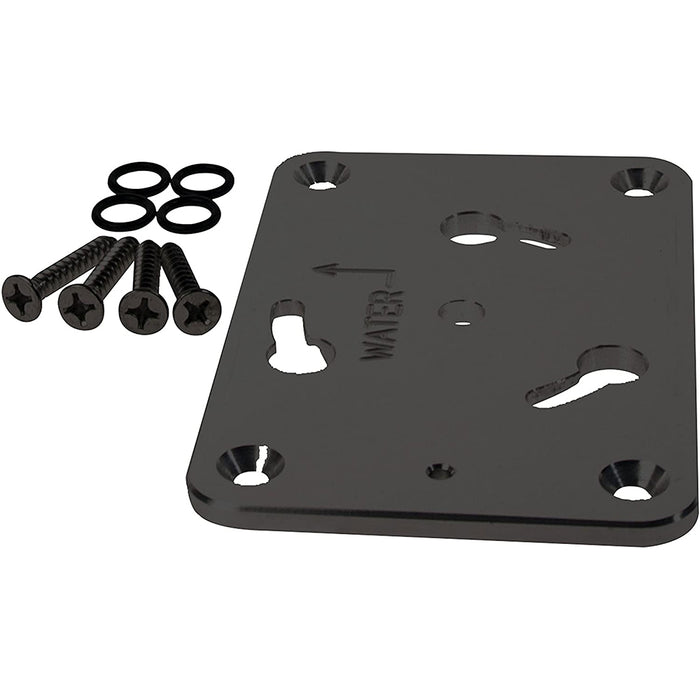 Panther Spare Bow Mount Base Kit f King Pin  Black  Powder Coat KPBQCKB