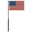 Mate Series Flag Pole  36 wUSA Flag FP36USA