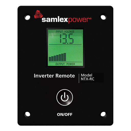 Samlex NTXRC Remote Control wLCD Screen fNTX Inverters NTXRC