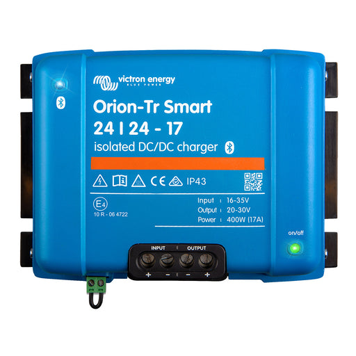 Victron Orion-TR Smart DC-DC 24/24-17 17a (400W) Isolated Charger or Power Supply [ORI242440120]