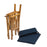 Whitecap Directors Chair II wNavy Cushion  Teak 61052