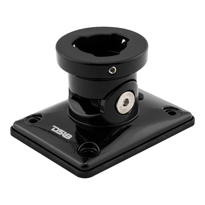 DS18 HYDRO Universal Flat Swivel Mount  Black FLMBPSBKV2