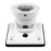 DS18 HYDRO Universal Flat Swivel Mount  White FLMBPSWHV2