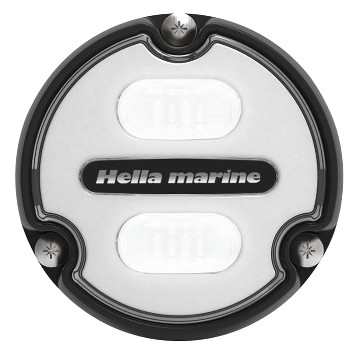 Hella Marine Apelo A1 Blue White Underwater Light  1800 Lumens  Black Housing  White Lens 016145011