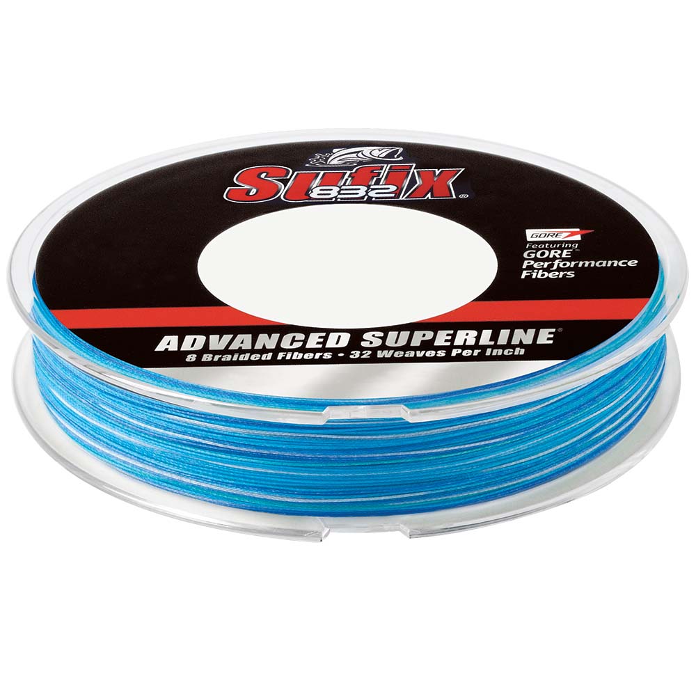 Sufix 832 Advanced Superline Braid  8lb  Coastal Camo  150 yds 660008CC