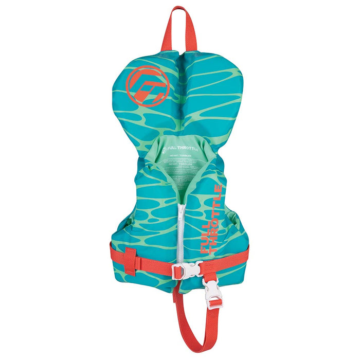 Full Throttle Infant Nylon Life Jacket  Aqua 11240050500022