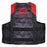 Full Throttle Adult Nylon Life Jacket  SM  RedBlack 11220010003022