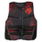 Full Throttle Mens RapidDry FlexBack Life Jacket  L  BlackRed 14250010004022