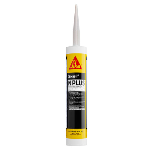 Sika SikasilN Plus Clear 10oz wNozzle 432053
