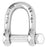 Wichard SelfLocking D Shackle  Diameter 8mm  516 01204