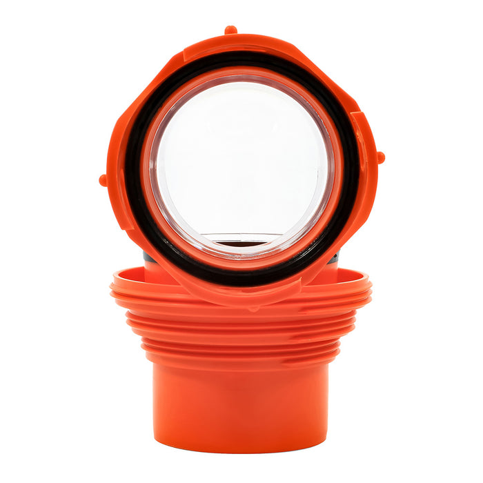 Camco RhinoFLEX Elbow  4 In 1 Adapter wSwivel Bayonet Fitting 39736