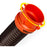 Camco RhinoFLEX 10 Sewer Hose Extension wSwivel Bayonet  Lug 39764
