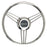 Uflex V27 138 Steering Wheel  Stainless Steel Grip  Spokes V27
