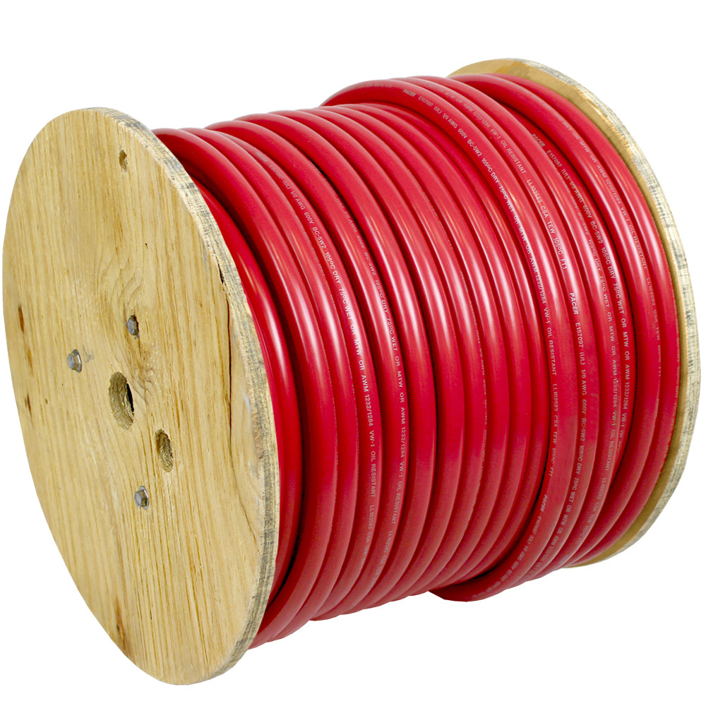 Pacer Red 4 AWG Battery Cable  250 WUL4RD250