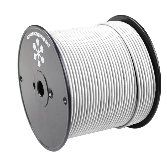 Pacer White 14 AWG Primary Wire  500 WUL14WH500