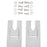 Fortress Guardian G37  Mud Palm Set  Pair G37 MUDPALMSET